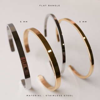 [U.GO.GIRLS] Flat Bangle (NEW MATERIAL) — กำไลข้อมือ