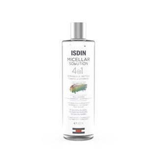 ISDIN MICELLAR SOLUTION อิสดิน ไมเซลล่าร์ โซลูชั่น ผลิตภัณฑ์เช็คเครื่องสำอางค์ 400 ml.