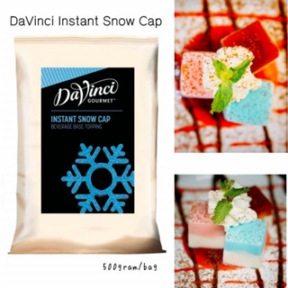 [I-Market] ผงทำเครื่องดื่มช่วยให้เครื่องดื่มมีรสชาติกลมกล่อมและละมุน Davinci Gourmet Instant Snow Cap 500g.