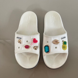 Crocs Crocband Slide รองเท้ามือสองของแท้💯พร้อมส่ง sz. 37