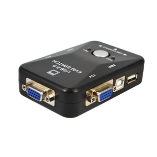 USB2.0 KVM 2 Ports Switch Box Adapter