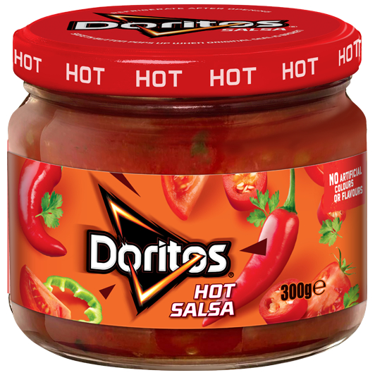 Hot Salsa 99% Fat Free Doritos 300 G./ซัลซ่าร้อน 99% ปราศจากไขมัน โดริโทส 300 ก.