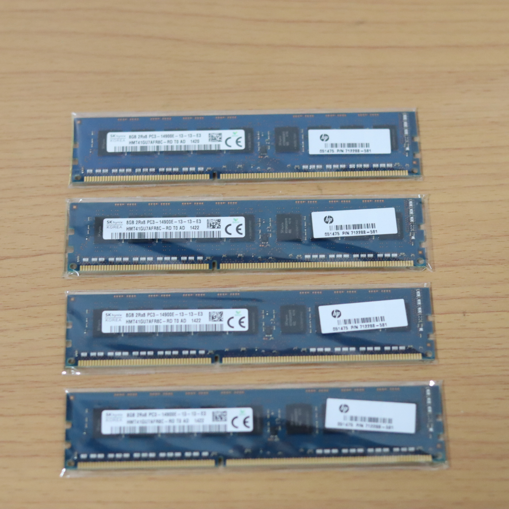 RAM 8GB PC3-14900E แรมหน่วยความจํา DDR3 1866MHz ECC ไม่มีบัฟเฟอร์ สําหรับเซิร์ฟเวอร์ เวิร์กสเตชั่น ร