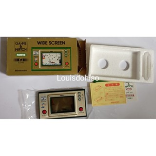 เกมกดของแท้ มือสอง สภาพสวย Nintendo Game&amp;watch popeye เกมกดป๊อปอาย พร้อมกล่อง เกมเก่าสภาพพร้อมเล่น