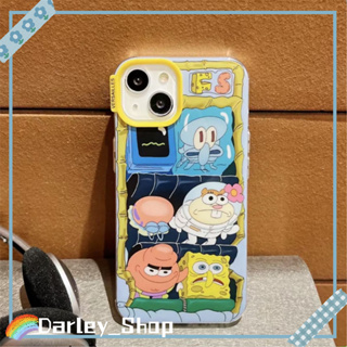 🔥สไตล์ใหม่🔥เคสไอโฟน iphone 11 14 Pro Max น่าสนใจ ตลก สพันจ์บ็อบ ป้องกันการตก เคส iphone 12 13 Pro Case for iPhone