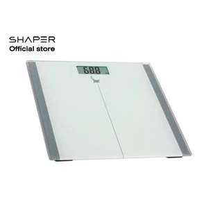 SHAPER เครื่องชั่งน้ำหนักบุคคลแบบดิจิทัล รุ่น HD-9380 สีขาว