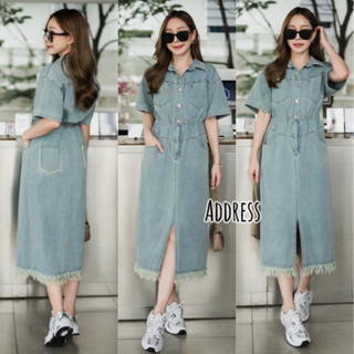 🌈🌿🌸🌼🌺💙🇰🇷  Jeans Sui Maxi Dress Shirt Short Sleeve