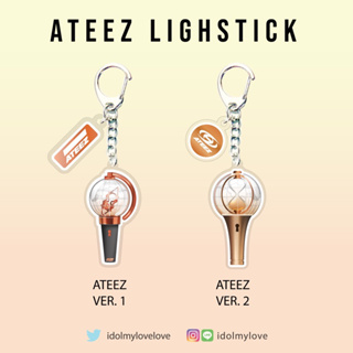 Ateez : Keychain + PIN Lightstick