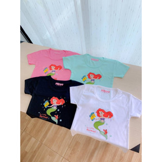 เสื้อครอป The little mermaid 🧜‍♀️