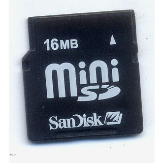 MINI SD 16 mb การ์ดหน่วยความจำ MiniSD 16 MB สำหรับ Nokia N73 N80 N93