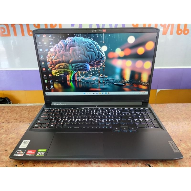 Lenovo Ideapad Gaming 3 15ACH6-82K201YETA RTX 3050Ti ประกัน 20 เดือน