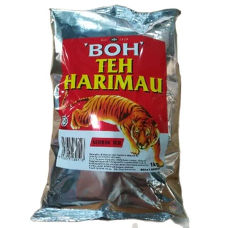 ผงชาตราเสือ ชาอย่างดี ตรา BOH Teh Harimau 1 kg [เกรดพรีเมี่ยม]