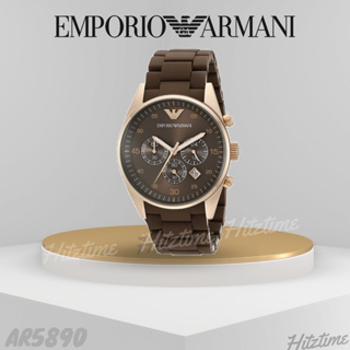 EMPORIO ARMANI รุ่นAR5890 43mm เอ็มโพริโอ อาร์มานี่ นาฬิกาผู้ชาย นาฬิกาข้อมือ  ของแท้ 100%  มีพร้อมส่ง A007