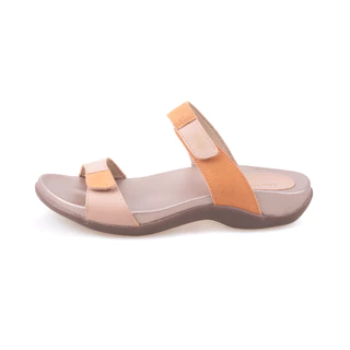 Dortmuend Flats & Comfort Joyce JF122 029-073 Paste-Sand รองเท้าส้นเตี้ยเพื่อสุขภาพ รองช้ำ