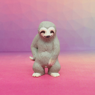 Peeing Animals Gashapon - Sloth