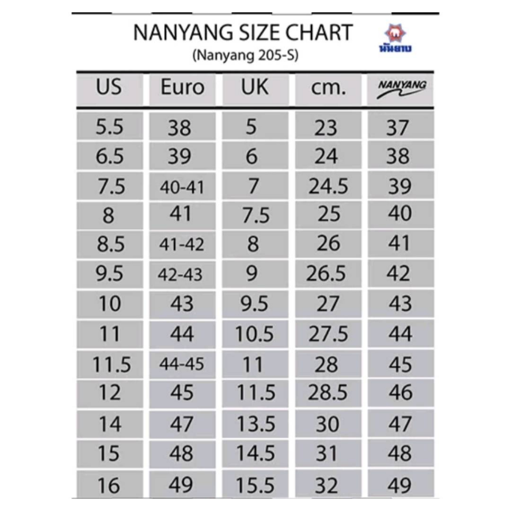 Nanyang รองเท้าผ้าใบนันยาง รองเท้าผู้ชายSuperstar รุ่น 205-R