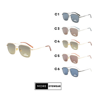 แว่นกันแดด ทรง Aviator Square แว่นกันแดดกัน UV400 แบรนด์ HIG #5338