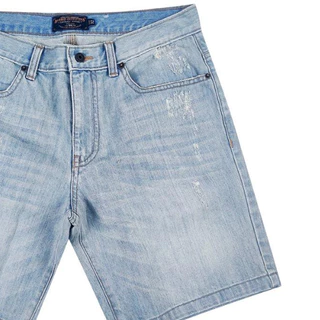 Hybrid Men Shorts Jeans ไฮบริดกางเกงยีนส์ขาสั้นผู้ชาย(Jeans)MSJ-024-JEANS
