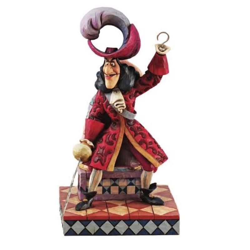 RARE Peter Pan Enesco Captain Hook & Mr. Smee มือสอง ของแท้ มีตำหนิ Disney Villian Enesco Jim Shore 