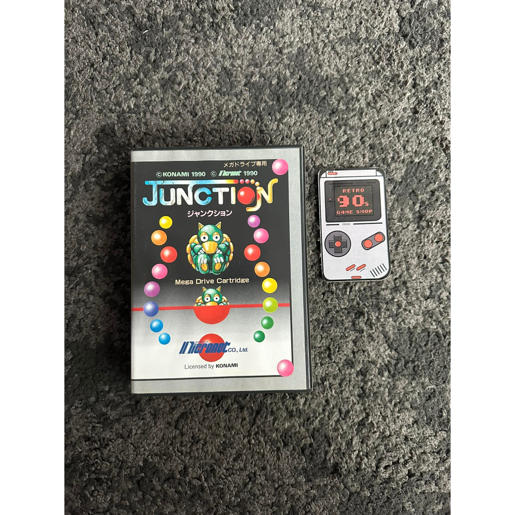 Sega Cartridge Megadrive 16 Bit Junction Boxed / Japan
