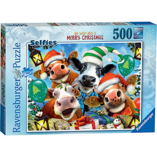 จิ๊กซอว์ Ravensburger - Merry Christmas  500 piece (ของแท้ มีสินค้าพร้อมส่ง)