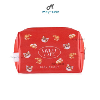 Free Gift กระเป๋า Baby Bright Sweet Cafe เบบี้ไบร์ท สวีทคาเฟ่คอสเมติคแบ็ก กระเป๋าอเนกประสงค์