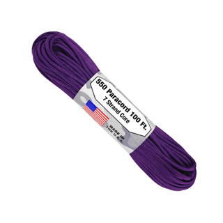 Parachute Cord Purple 100 ft