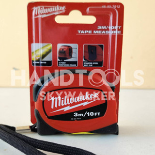 Milwaukee ตลับเมตรรุ่น RED 3m/12ft รุ่น 48-22-7812