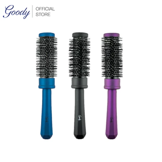 Goody 17634หวีไดร์ สำหรับไดร์ผม และจัดแต่งทรงผม ให้เป่าผมให้แห้งเร็วขึ้น รุ่น Velvet Shine 35 MM Round