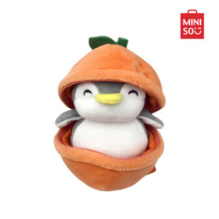 MINISO ตุ๊กตาเพนกวิน ตุ๊กตาเพนกวินผลไม้ Fruit Series Penguin Plush Toy Surprise Ball