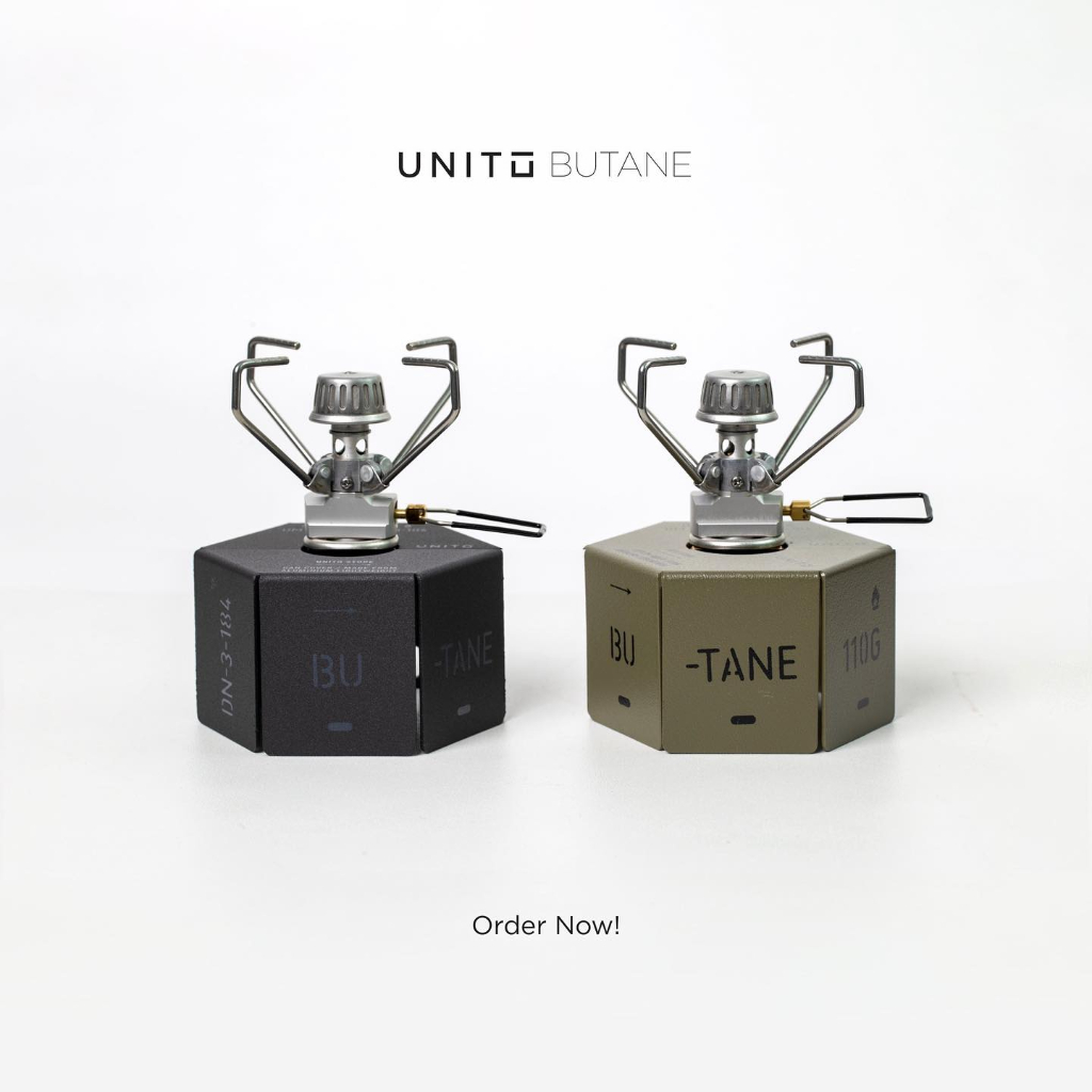 [ส่งด่วน/ส่งไว/จัดส่งทุกวัน/มีประกัน] Unito Butane 110g Aluminium cover