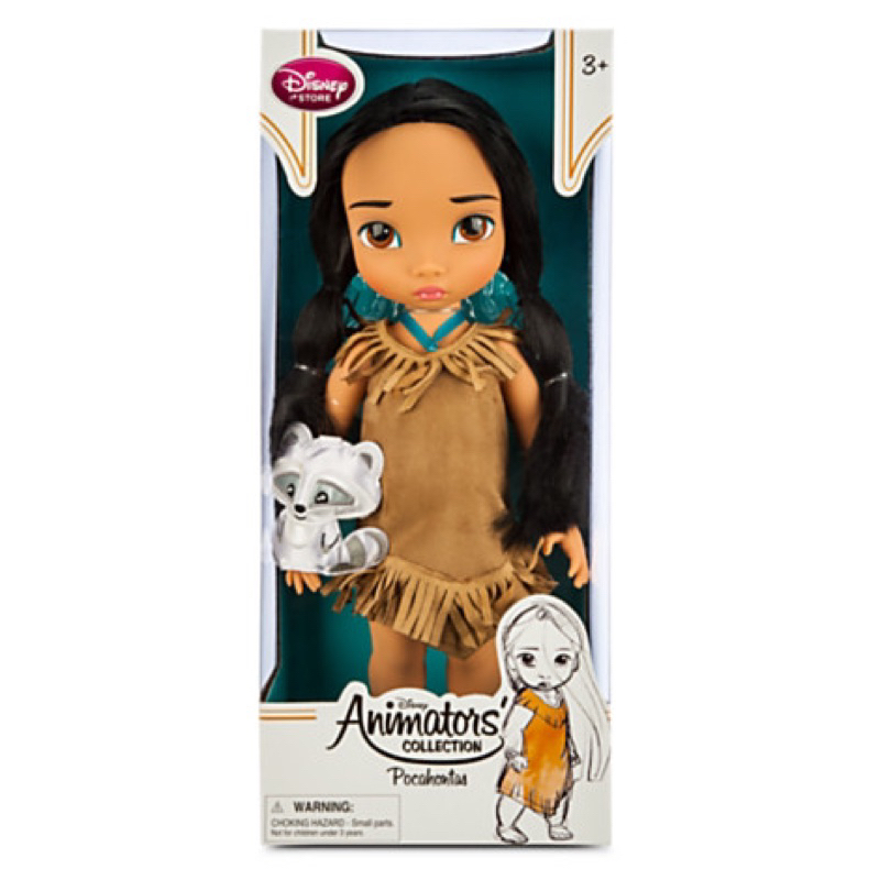 ตุ๊กตาเจ้าหญิงโพคาฮอนทัส Disney Animator Pocahontas Doll 16” ของแท้ Disney US