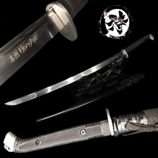 เดินป่า​ HONSHU Boshin Katana​ วัสดุ​ใบ​:1060 แท้