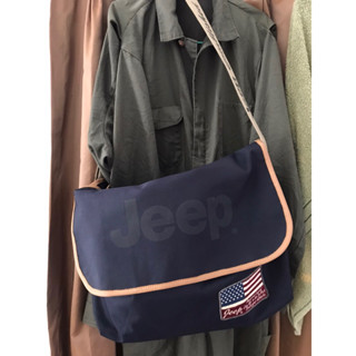 กระเป๋า Jeep ทรงmessenger  ขนาด 20X14 นิ้ว ใส่ของได้เยอะ ราคา 850฿