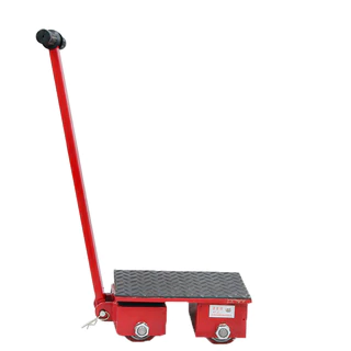 【Good_luck1】เต่าลากเครื่องจักร 6 ตัน รุ่น CRA-6 รุ่นล้อยาง CARGO TROLLY 6 TON ย้ายเครื่องจั มี 4 ล้อ
