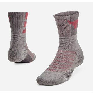 ถุงเท้า Under Armour Project Rock Playmaker Crew Socks ถุงเท้า UA สินค้าแท้ 100%