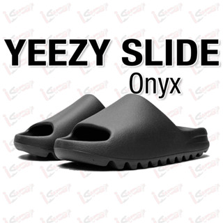 รองเท้า Adidas Yeezy Slide Onyx (สีดำ) ของแท้ 💯