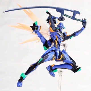 Evangelion Evolution Revoltech Evangelion Anima EVA-01 Final Model PVC Action Figure 17 cm