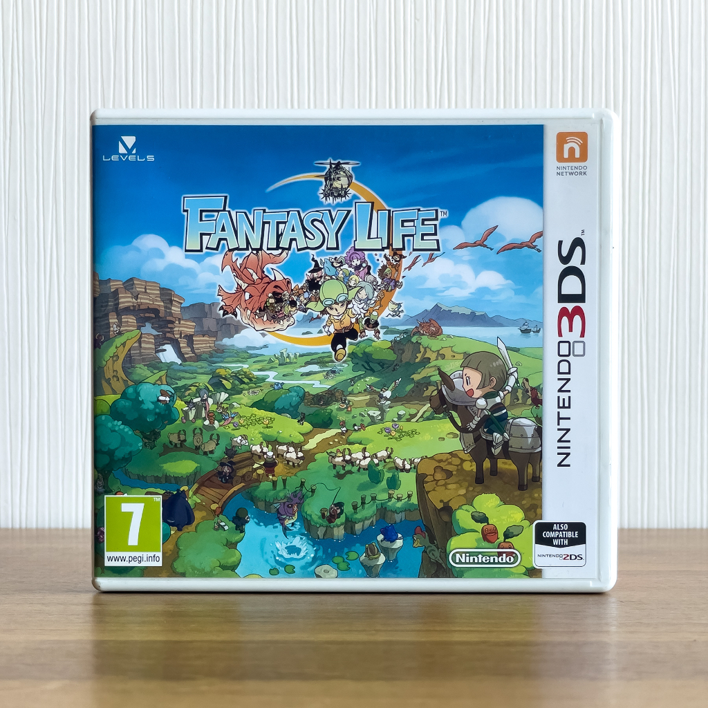 ตลับแท้ Nintendo 3DS : Fantasy Life มือสอง โซนยุโรป (EUR)