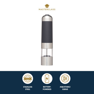 MasterClass Adjustable Stainless Steel Electric Salt And Pepper Grinder เครื่องบดไฟฟ้า