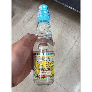 Saito Inryo Setouchi Lemon Ramune 200ml. เครื่องดื่มรสมะนาวอัดก๊าซ200 มล.