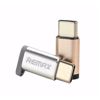 หัวแปลง OTG Micro To Type-C Remax  รุ่น RA-USB1 คละสี