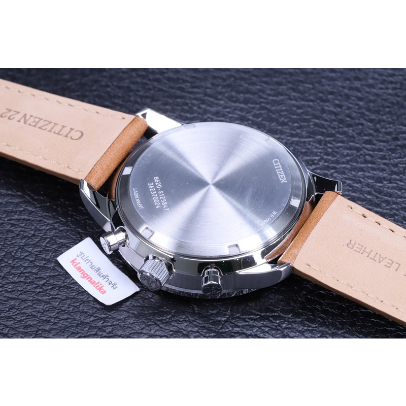 (ประกันศูนย์ไทย) นาฬิกา Citizen Eco-drive chronograph รุ่น CA4500-16X