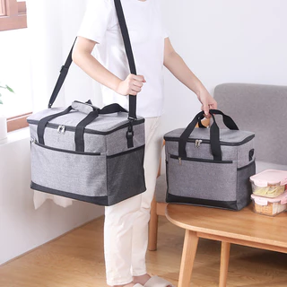 กระเป๋าเก็บอุณหภูมิ กระเป๋าเก็บความเย็น/ร้อน 18L 30L เก็บเครื่องดื่ม อาหาร และอื่นๆ cooler bag