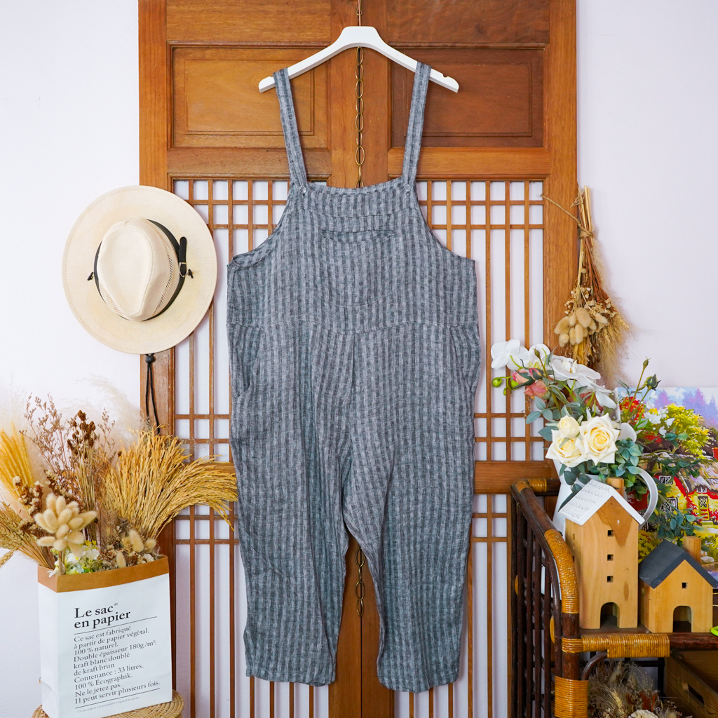 JULY23 - เอี๊ยมกางเกงหมี ผ้ามือสอง