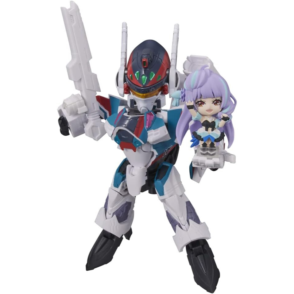 Tiny Session Siegfried (Arad Molders Custom) with Mikumo Guynemer (Macross Delta) Bandai