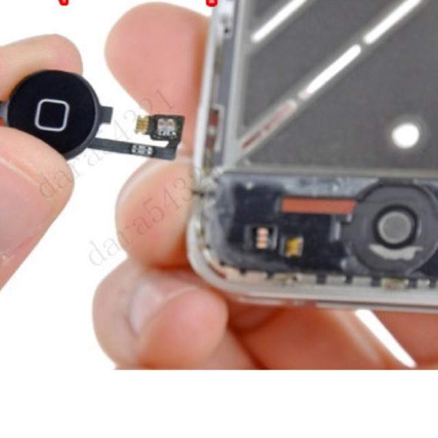 อะไหล่สายแพรปุ่มโฮม ปุ่มโฮม  4 L 4s Home Button  4 L 4s สายแพร ปุ่มโฮม แพรปุ่มโฮม อะไหล่