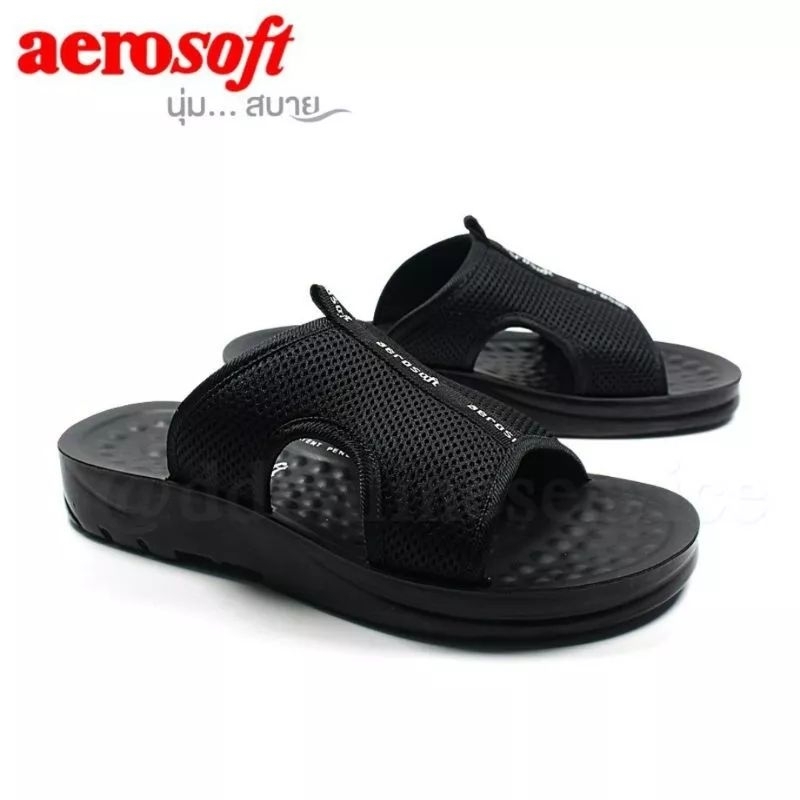 🔥Hot item🔥ส่งไว !!! ราคาทุกที่สุด!!! Aerosoft (แอโร่ซอฟ) รุ่น 5103 รองเท้าแตะเพื่อสุขภาพแบบสวม  ไซส์  : 38-46