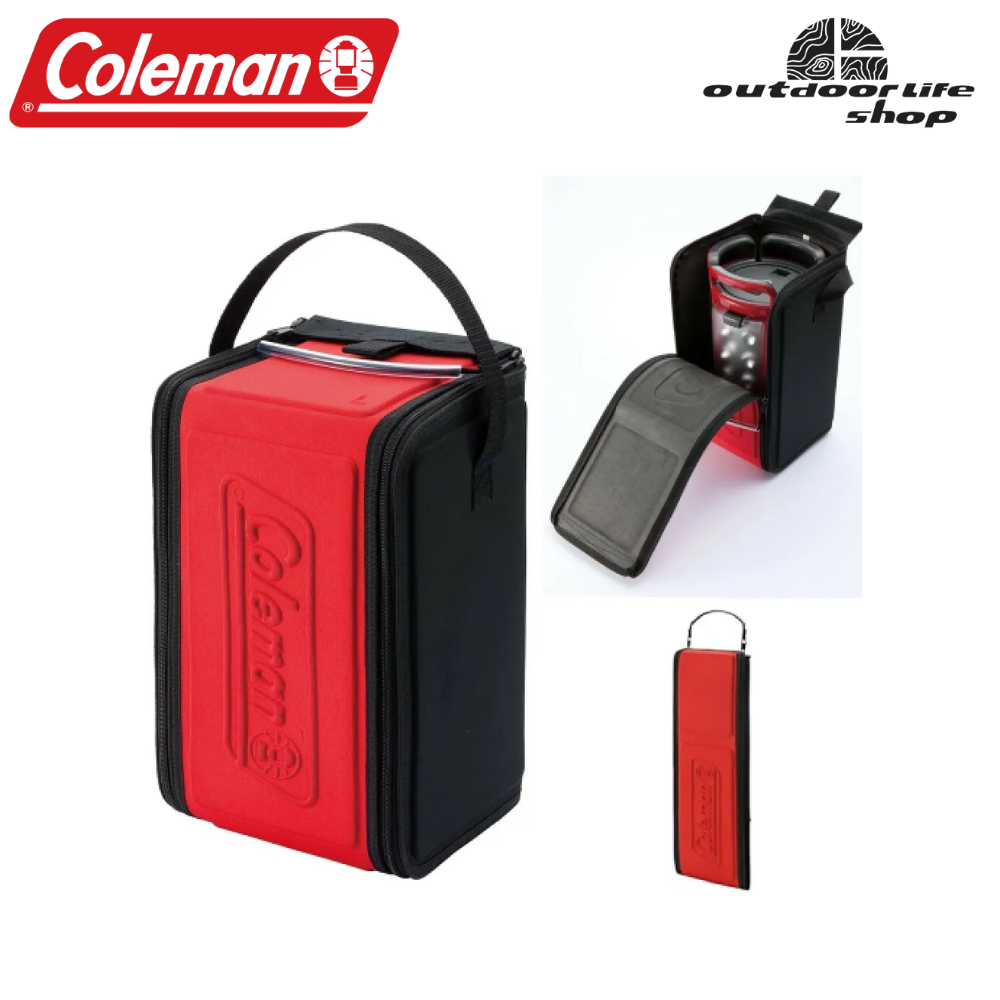 กระเป๋าสำหรับเก็บตะเกียง coleman cm jp lantern case/l (red)