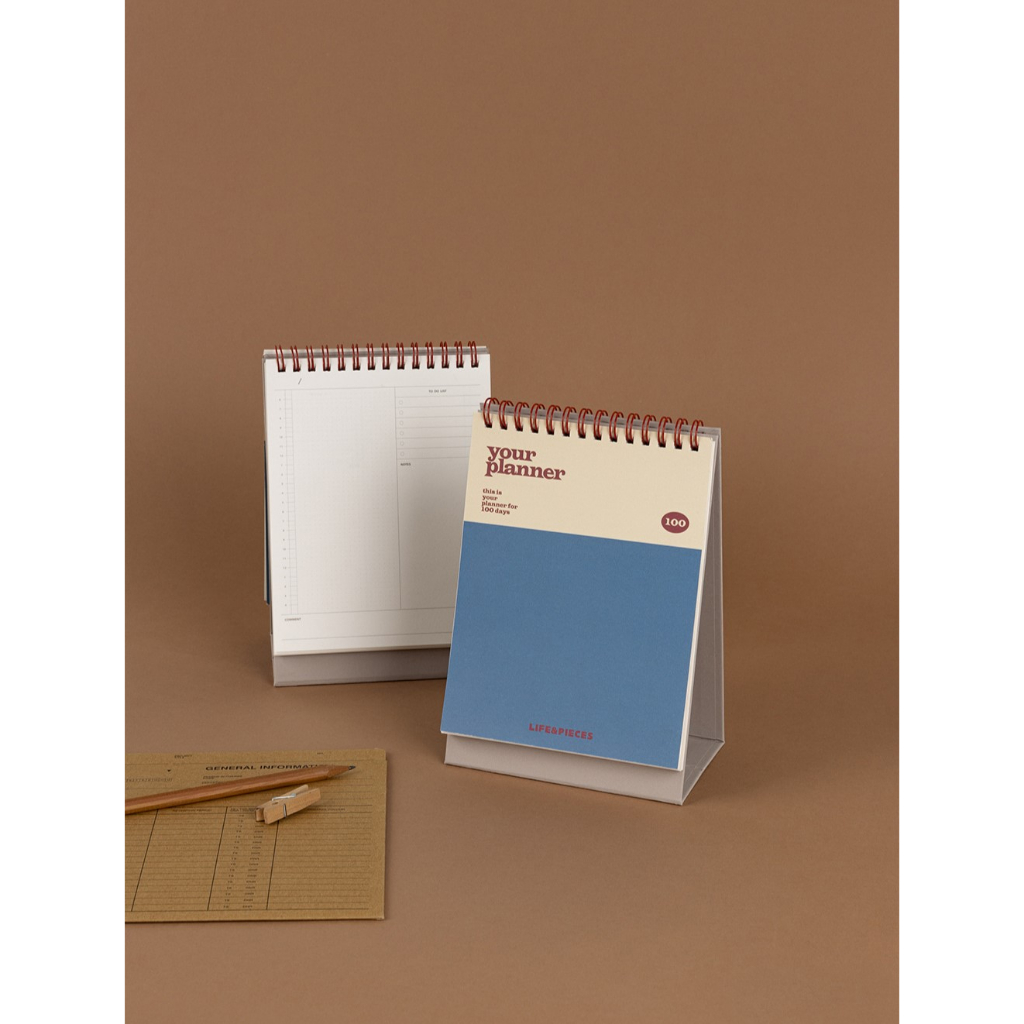 Life & Pieces Your Planner 100 days แพลนเนอร์ 100 วัน